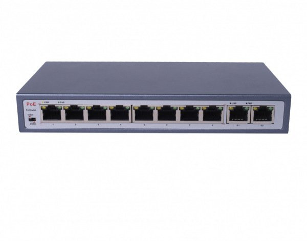 Коммутатор 8-портовый Gigabit Ethernet с PoE CO-SWP82G