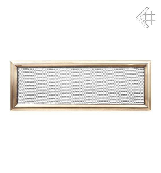Вентиляционная решетка для камина Kratki 17х49 Оскар латунь 49O