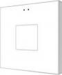 Выключатель сенсорный Zennio ZVI-F1-W KNX Flat F1, 1-кнопочный, LED индикация, 2хAI/DI, термостат, датчик температуры, датчик приближения, пластиковая рамка, 81х81х9мм, в уст. коробку, цвет белый