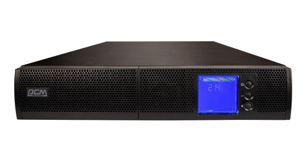 ИБП Powercom SENTINEL, 1500ВА, онлайн, универсальный, 428х425х84 (ШхГхВ), 120-300V, 2U,  однофазный, (SNT-1500)
