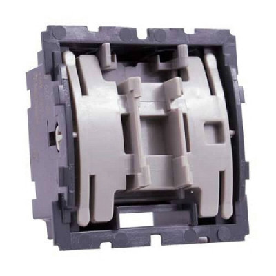 Переключатель Legrand Celiane, 1, без подсветки, 10АX, цвет: серый, 230в (067005)