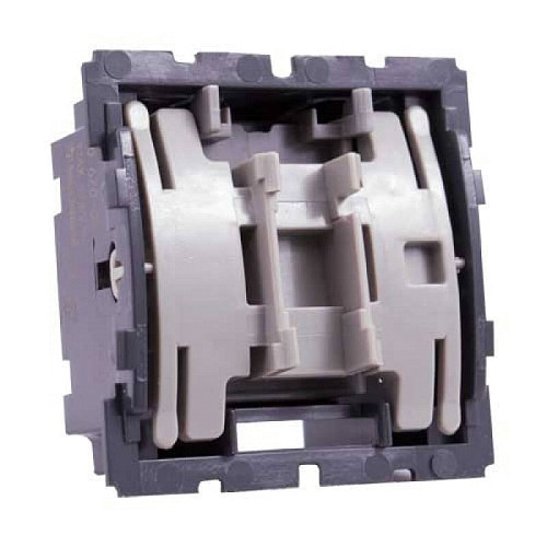 Переключатель Legrand Celiane, 1, без подсветки, 10АX, цвет: серый, 230в (067005)