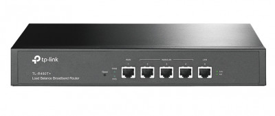 Маршрутизатор TP-Link, портов: 5, LAN: 1, WAN: 1, скорость мб/с: 95, 44х180х294 мм (ВхШхГ), цвет: чёрный, встроенный блок питания, порты WAN/LAN 3шт, TL-R480T+