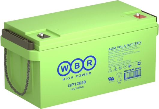 Аккумуляторная батарея WBR GP12650