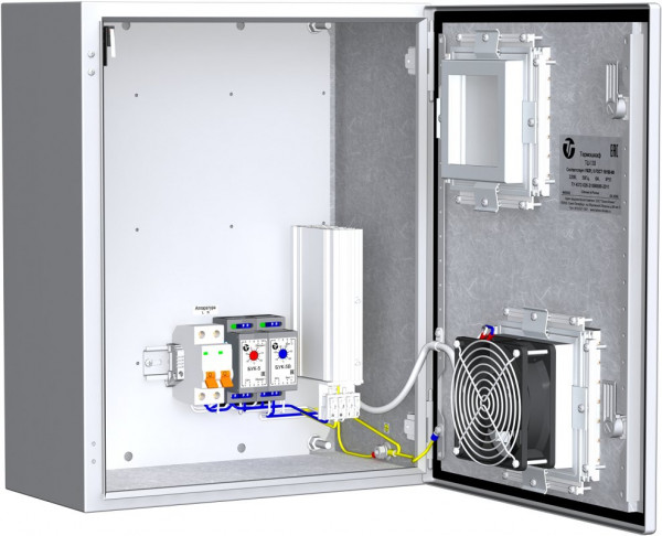Шкаф монтажный с обогревом и вентиляцией ТШ-13В