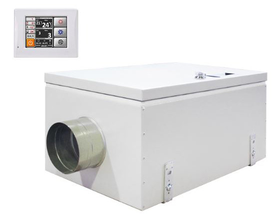 Приточная вентиляционная установка ФЬОРДИ ВПУ 800/6-380/2-GTС