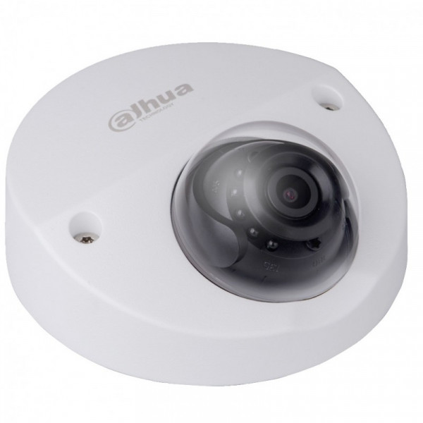 Сетевая IP видеокамера Dahua, купольная, помещ./улица, 4 Мп, 1/3’, 2688×1520, 25к/с, ИК-фильтр, цв: 0,08лк, объе-в: 2,8мм, DH-IPC-HDBW4431FP-AS-0280B