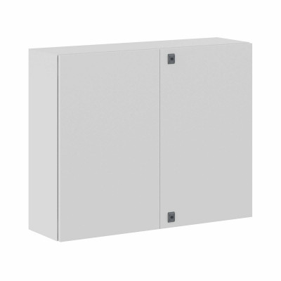 Шкаф электротехнический настенный DKC CE, IP55, 800х1000х300 мм (ВхШхГ), дверь: двойная распашная, металл, корпус: сталь листовая, цвет: серый, с монтажной панелью, (R5CE0813)