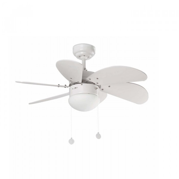 Вентилятор с подсветкой Faro PALAO BLANCO (33180)