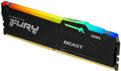 Оперативная память 32Gb DDR5 5600MHz Kingston Fury Beast RGB (KF556C40BBA-32)