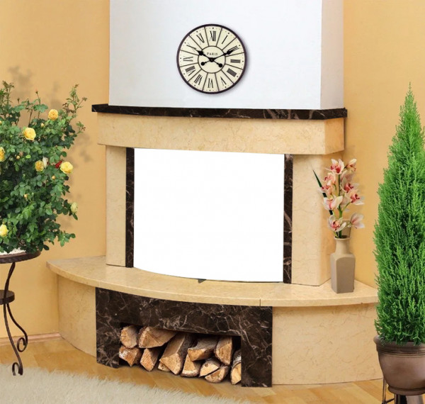 Пристенная облицовка MadeIra Olimpia Giallo, Dark Chokolate М с800