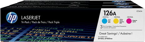 Картридж HP CF341A (№126A) Cyan/Magenta/Yellow