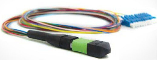 Кабель Hyperline FC-9-MTPM-12LC-PC-1M