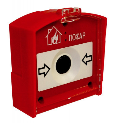 Извещатель пожарный ручной радиоканальный RIPR1 (ИП 535-1-А)