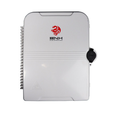 Бокс оптический BNH, портов: 24, SC simplex (LC duplex), 200х270х100 мм (ВхШхГ), цвет: белый, (B700.0-16SC-16SC)