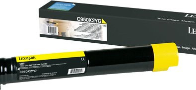 Картридж Lexmark C950X2YG Yellow