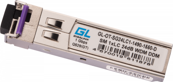Трансивер GIGALINK GL-OT-SG24LC1-1490-1550-D