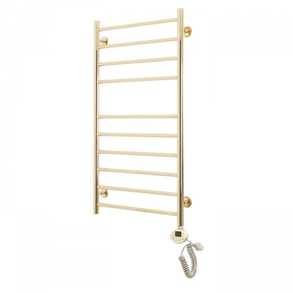 Электрический полотенцесушитель Domoterm Медея П10 500x1000 ER золото