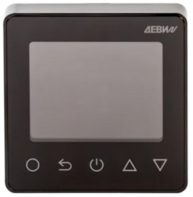 Терморегулятор ДЕВИ Prime c Wi-Fi, с комбинацией датчиков, черный, 16А