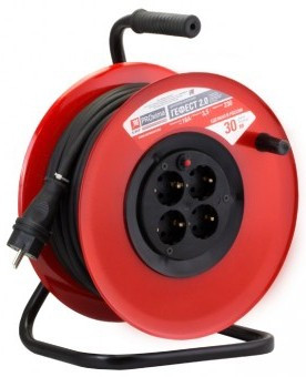 Удлинитель на катушке EKF UKG02-16-R325-4-50