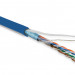 Кабель витая пара Hyperline, F/UTP, 4 пар., кат. 5е, проводник Ø 0,48мм, AWG26, LSZH (нг(A)-HF), 1м (бухта 100м), тип прокладки: внутри зданий, цвет: синий