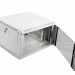 Шкаф телекоммуникационный настенный ЦМО ШРН-Э, 19", 6U, 342х600х520 мм (ВхШхГ), дверь: стекло, боковая панель: сплошная, разборный, цвет: серый