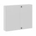 Шкаф электротехнический настенный DKC CE, IP55, 800х1000х200 мм (ВхШхГ), дверь: двойная распашная, металл, корпус: сталь листовая, цвет: серый, с монтажной панелью, (R5CE0812)