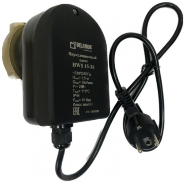 Насос ГВС Беламос HWS 15-36