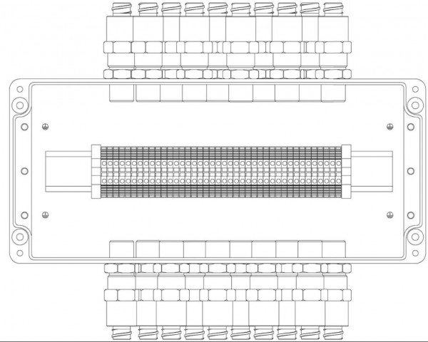 Коробка коммутационная взрывозащищенная КВМК 4001