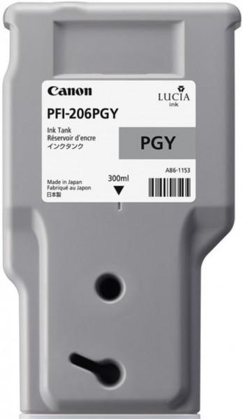 Картридж Canon PFI-206 Photo Grey