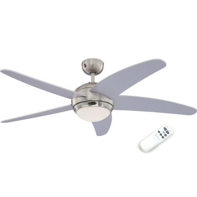 Вентилятор с подсветкой Westinghouse Bendan Silver