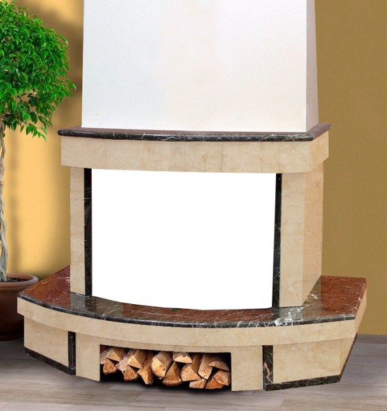 Пристенная облицовка MadeIra Mirabel Dark Giallo, Dark Chokolate М с800