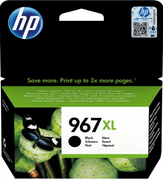 Картридж HP 3JA31AE (№967XL) Black