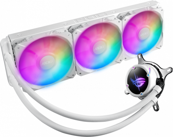 Система жидкостного охлаждения ASUS ROG STRIX LC II 360 ARGB White Edition