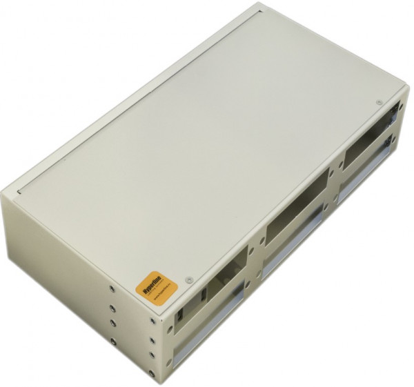 Оптический бокс Hyperline FO-19R-2U-6xSLT-W140H42-48UN-GY