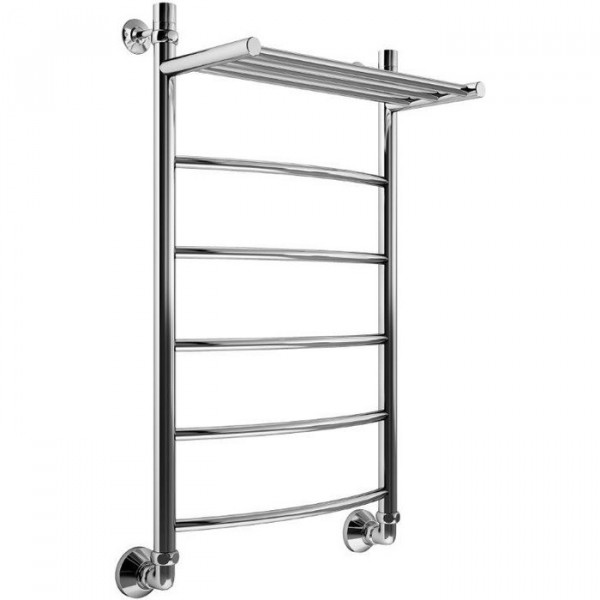 Водяной полотенцесушитель Маргроид Вид 4 с полкой 100*40