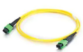 Патч-корд Hyperline FHD-MC3-9S-MPOF12/LLAS-MPOF12/LLAS-A-10M-LSZH-YL, 10м