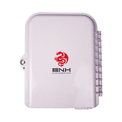 Бокс оптический BNH, портов: 8, SC simplex (LC duplex), 200х145х27 мм (ВхШхГ), цвет: белый, (B700.0-8SC-8SC)