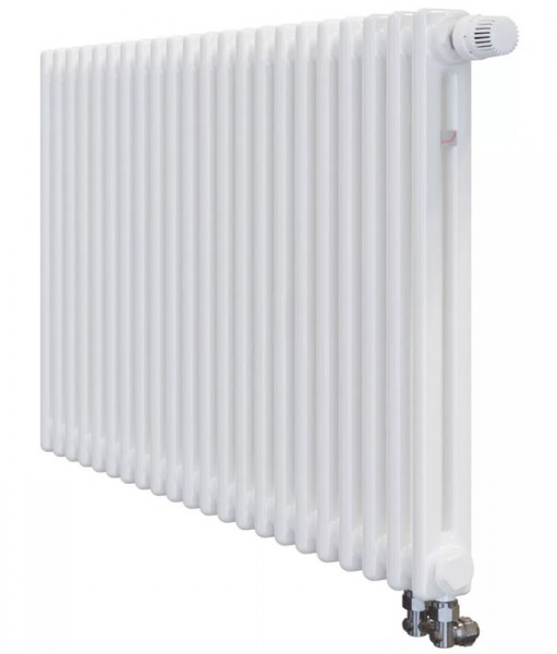 Стальной трубчатый радиатор 2-колончатый Zehnder Charleston Completto 2056/22/V001/RAL 9016