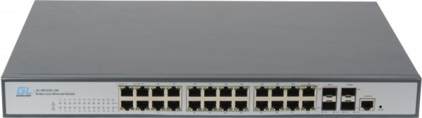 Коммутатор (switch) GIGALINK GL-SW-G204-24P