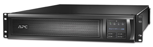 ИБП APC Smart-UPS, 2200ВА, линейно-интерактивный, в стойку, 432х667х85 (ШхГхВ), 230V, 2U,  однофазный, Ethernet, (SMX2200RMHV2U)