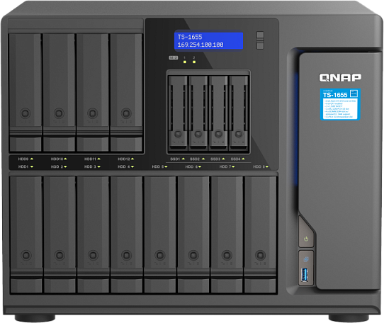 Сетевое хранилище (NAS) NAP TS-1655-8G