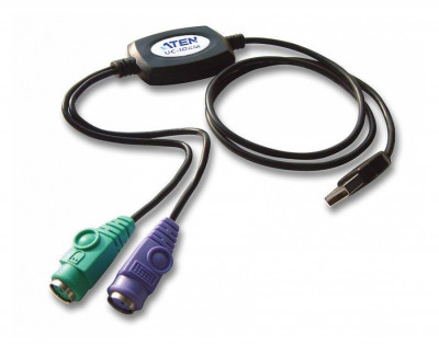 Переходник Aten, USB (Type A), 0.9 м, (UC10KM-AT)