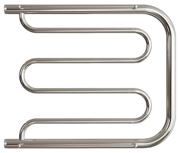 Водяной полотенцесушитель Двин D с полочкой (1") 60/70