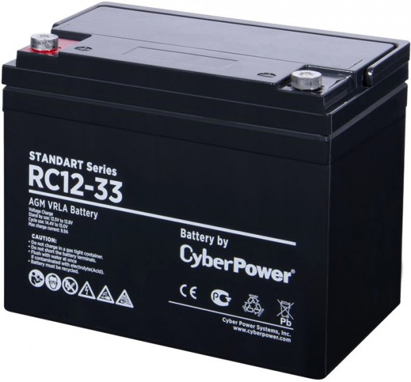 Аккумуляторная батарея CyberPower RC 12-33