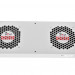 Вентиляторный модуль Rem R-FAN, 230V, 45х432х195 мм (ВхШхГ), вентиляторов: 2, 86 дБ, поток: 300 м3/ч, для шкафов ШТК, ШРН, ШТВ, цвет: серый, (с колодкой)