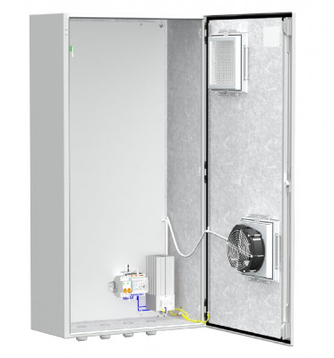 Шкаф монтажный с обогревом и вентиляцией ТШ-15В
