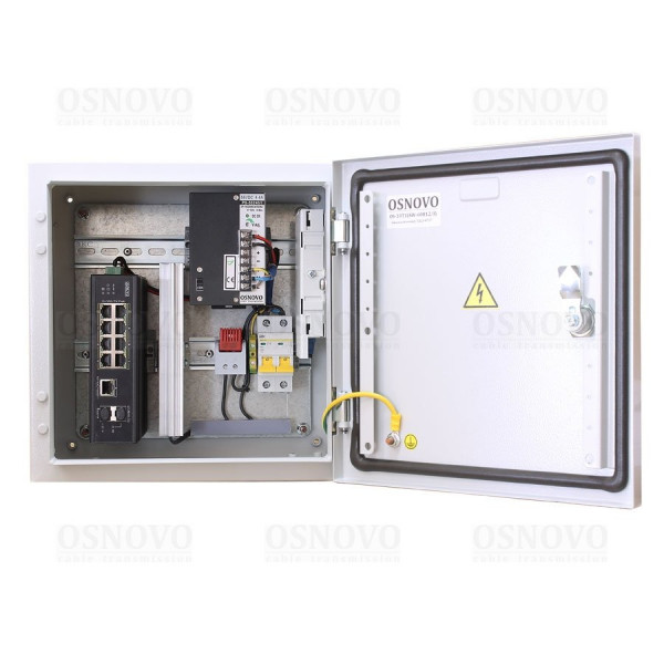 Уличная станция с термостабилизацией и резервным питанием OS-33T1(SW-60812/I)