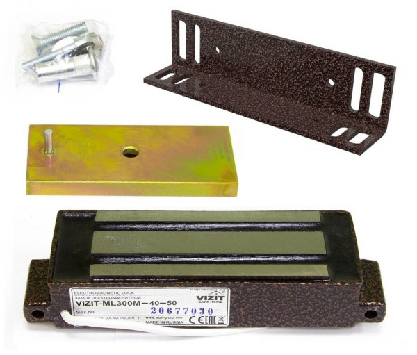 Замок электромагнитный VIZIT-ML300М-40-50