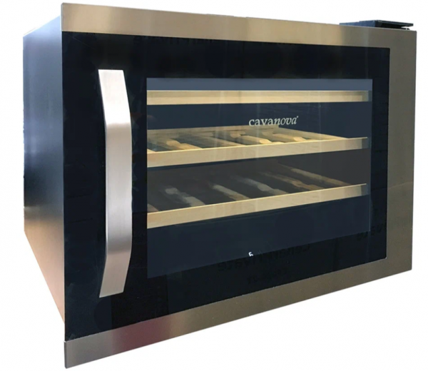 Встраиваемый винный шкаф 22-50 бутылок Cavanova CV024KT